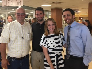 Chuck Brandl, Brian Swain, Emily Landerman, and Mike Larson-Edwards