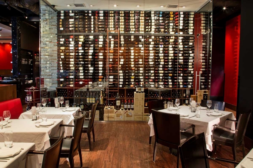 Although renderings of designs for Red The Steakhouse Pittsburgh are still in the works, operators project decor and design comparable to that of the restaurant's other locations in Northeast Ohio and Miami Beach, Florida. 